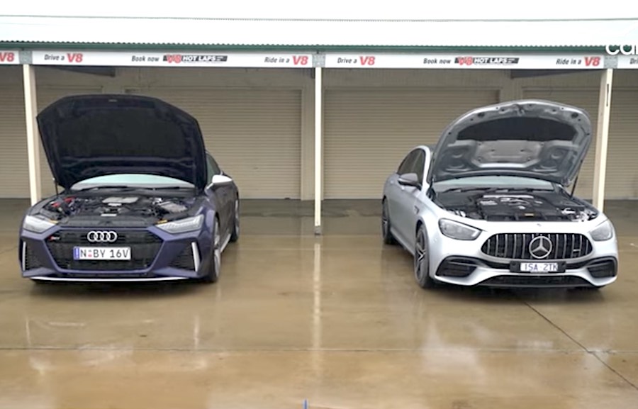 Audi RS 7 vs Mercedes-AMG E 63 S 2021 Comparison Test - Auto Finance Australia